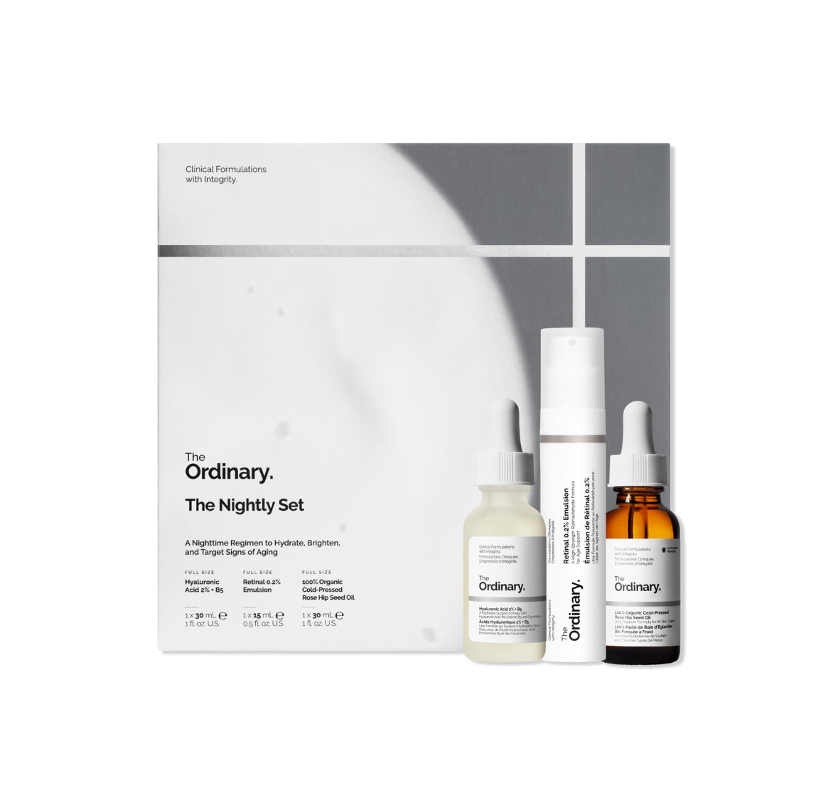 The Ordinary Nightly Set - Seraphim Beauty