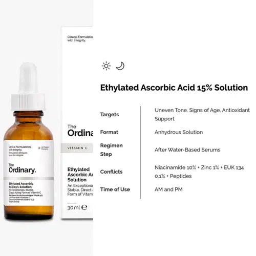 The Ordinary Ethylated Ascorbic Acid 15% Solution - Seraphim Beauty
