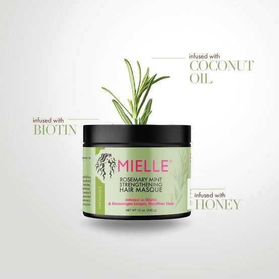 Mielle Rosemary Mint Strengthening Hair Masque -Seraphim Beauty