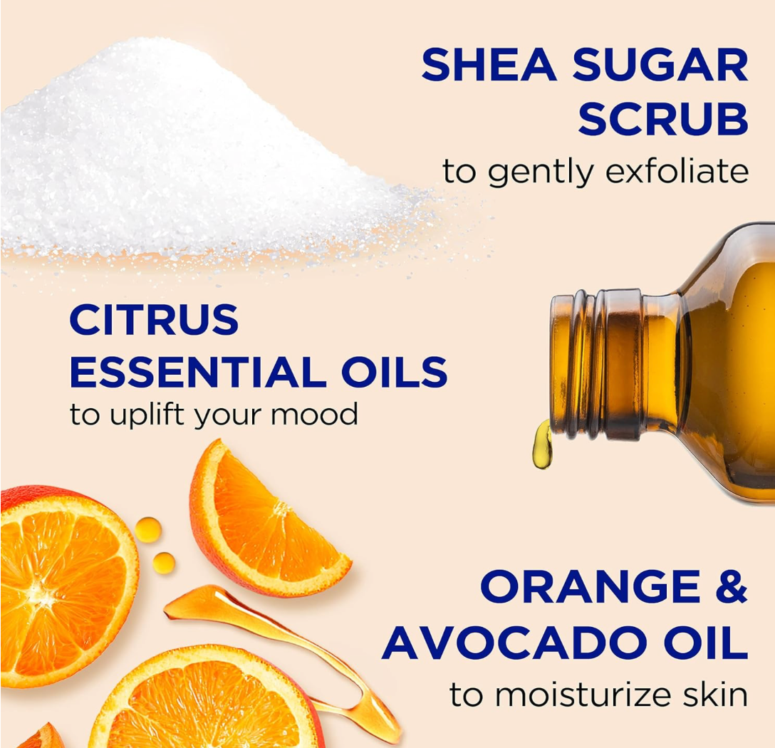 Dr. Teal's Shea Sugar Scrub with Vitamin C - Seraphim Beauty