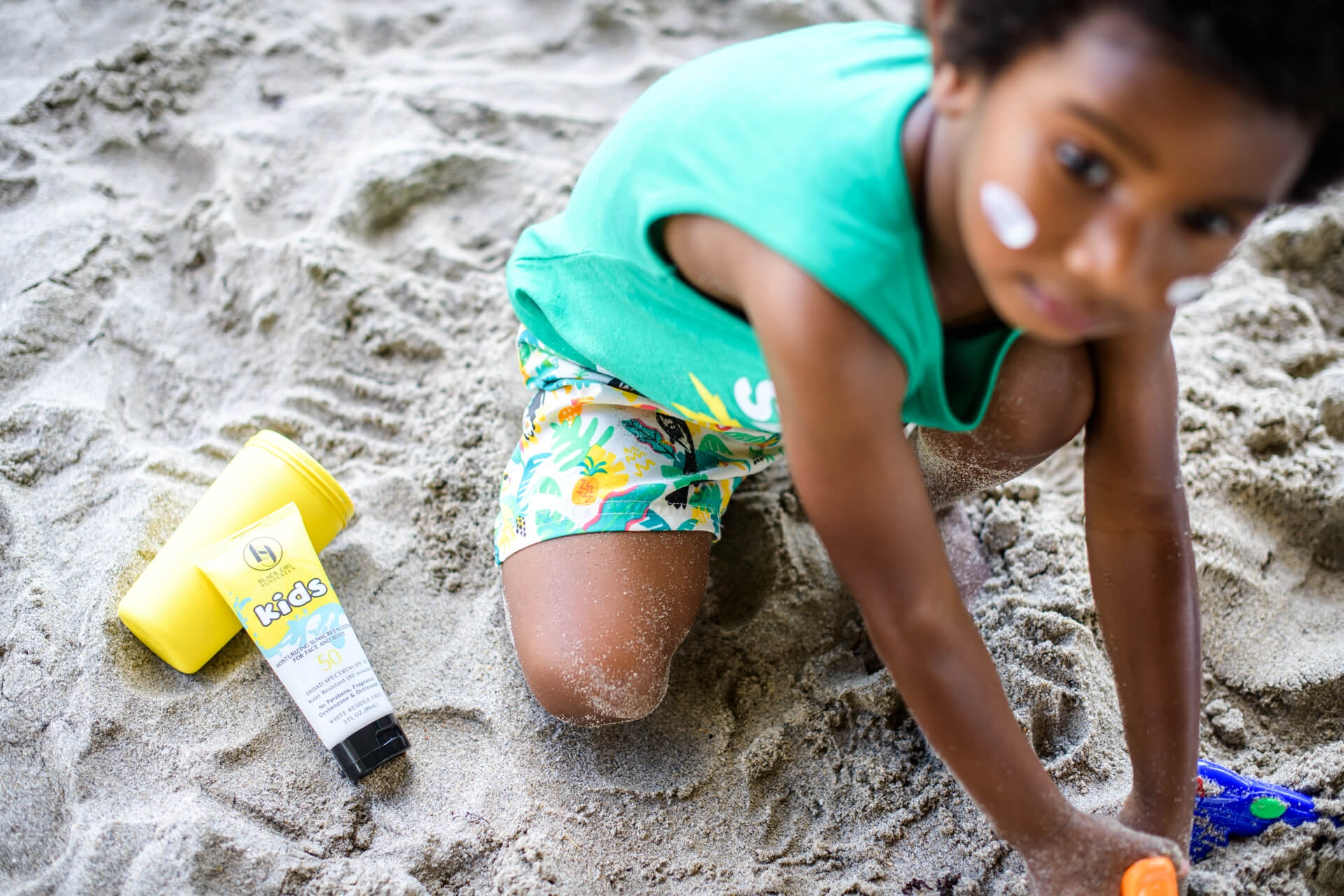 Black Girl Sunscreen Kids SPF 50 Success - Seraphim Beauty