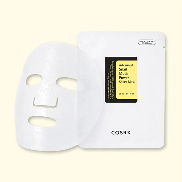 COSRX Advanced Snail Mucin Power Sheet Mask - Seraphim Beauty