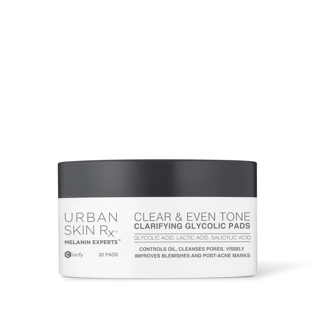 Urban Skin Clear & Even Tone Clarifying Glycolic Pads Seraphim Beauty