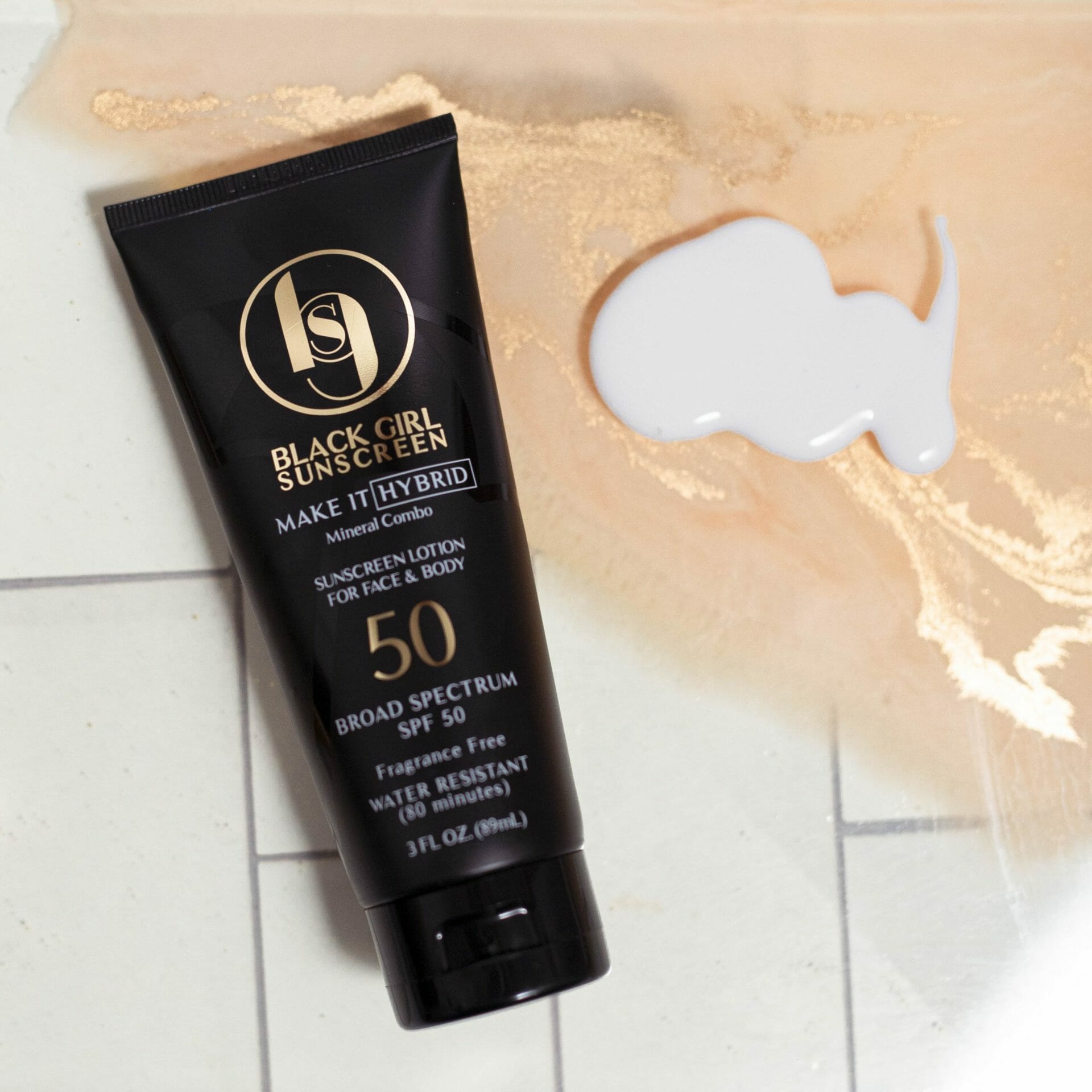 Black Girl Sunscreen Make it Hybrid SPF 50 - Seraphim Beauty