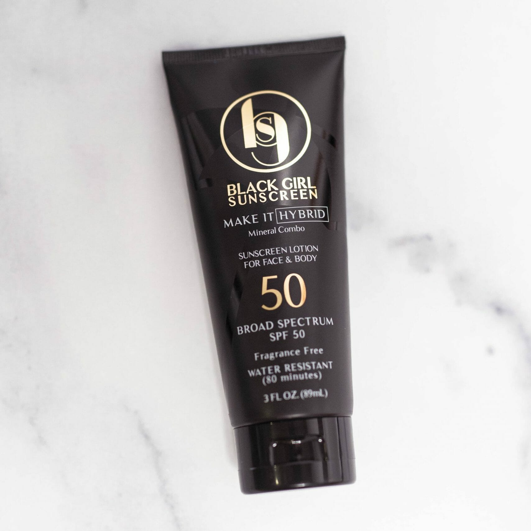 Black Girl Sunscreen Make it Hybrid SPF 50 - Seraphim Beauty