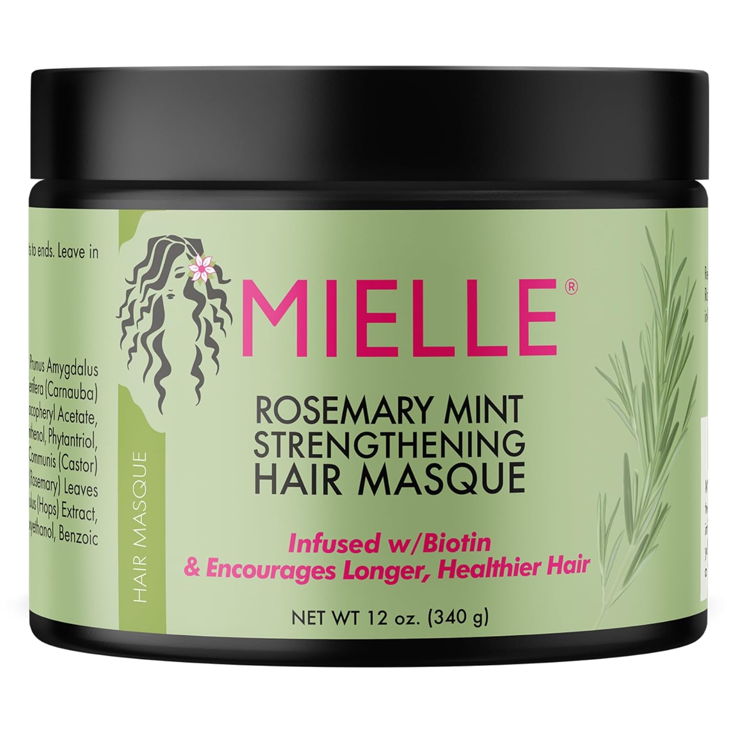 Mielle Rosemary Mint Strengthening Hair Masque -Seraphim Beauty