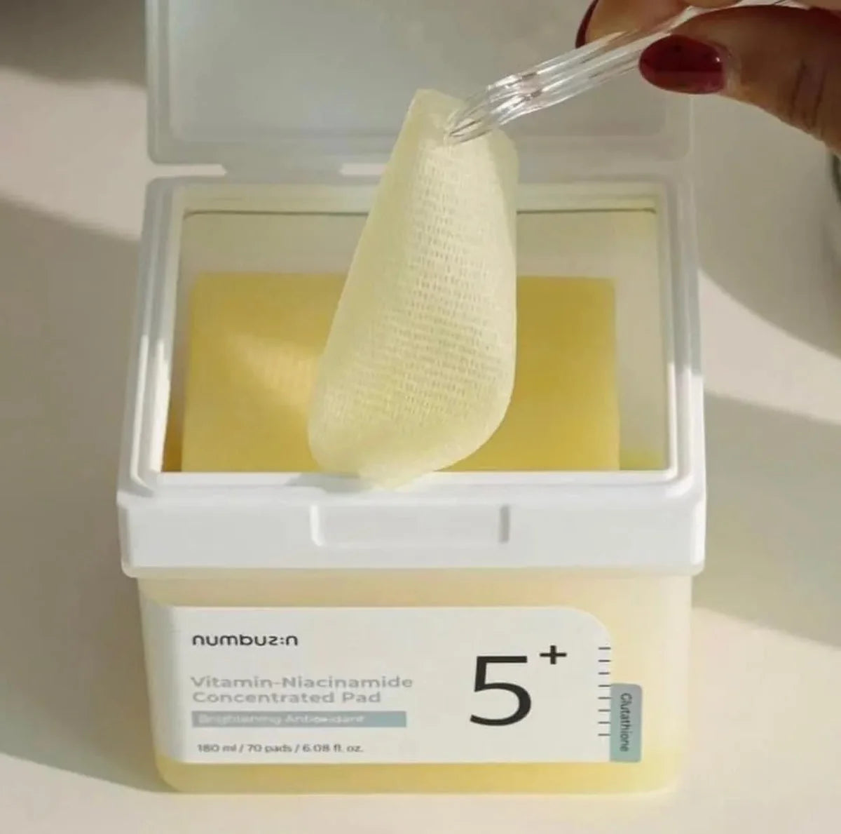 Numbuzin No.5+ Vitamin-Niacinamide Concentrated Pad - Seraphim Beauty