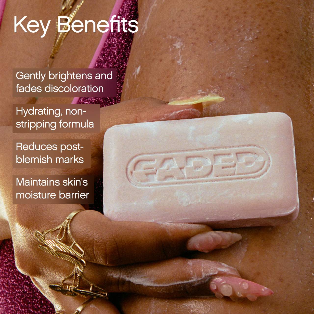 Faded Topicals Brightening & Cleansing Bar