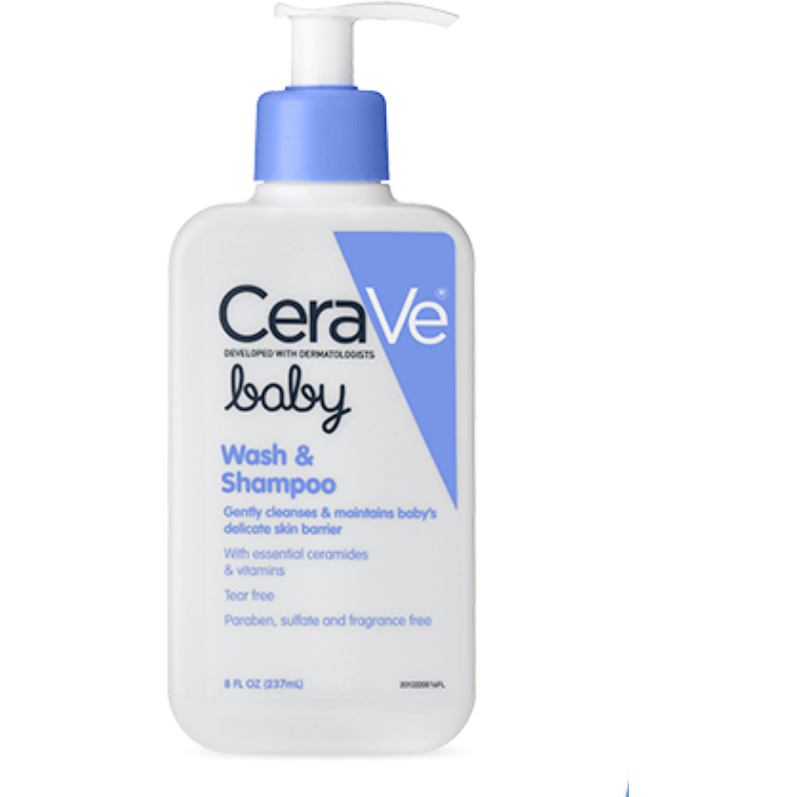 CeraVe Baby Wash and Shampoo Seraphim Beauty