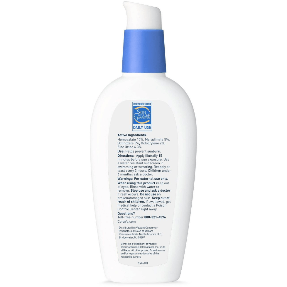CeraVe Facial Moisturizing Lotion AM with Sunscreen Broad Spectrum SPF 30 - Seraphim Beauty