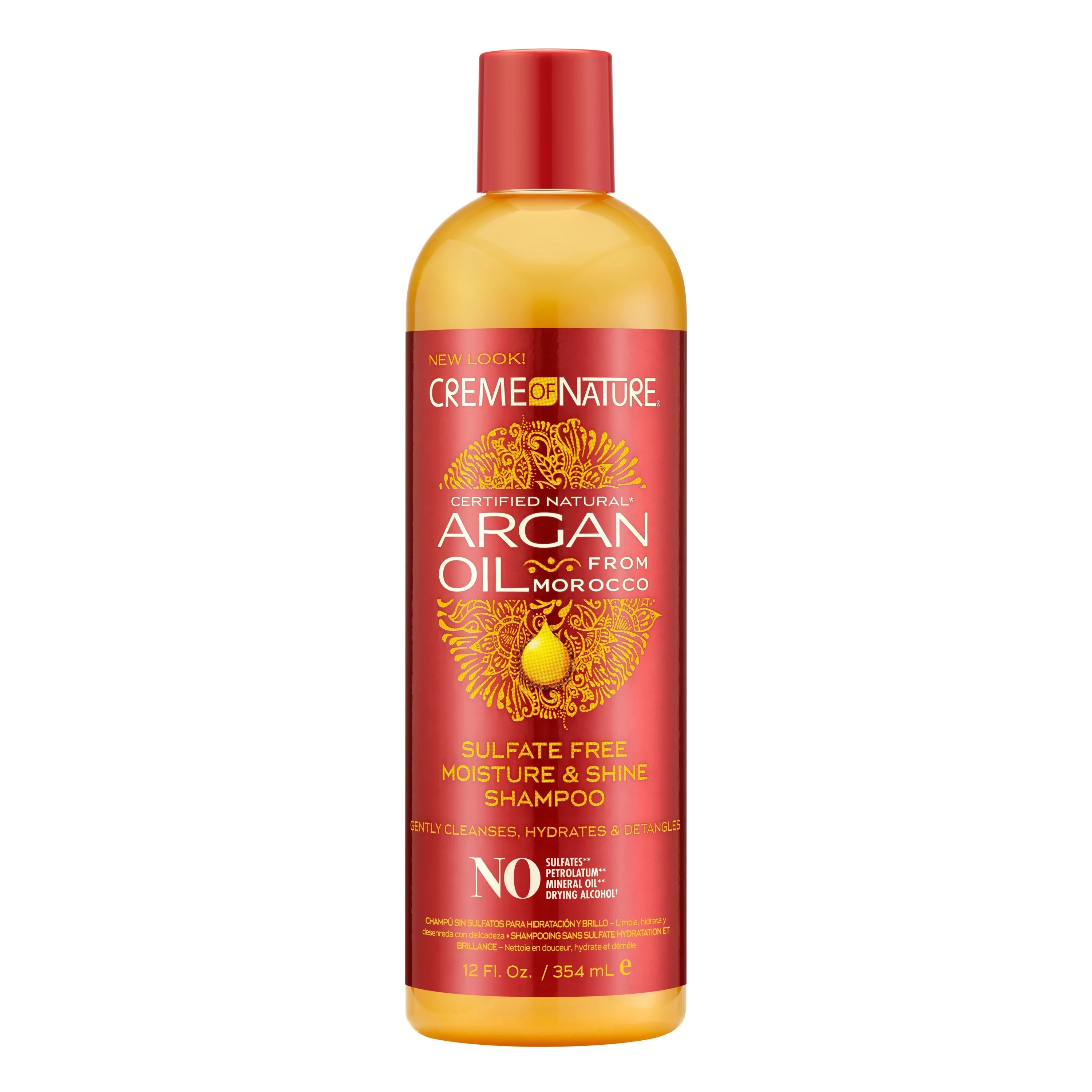 Creme of Nature Sulfate-Argan Oil Free Moisture & Shine Shampoo - Seraphim Beauty