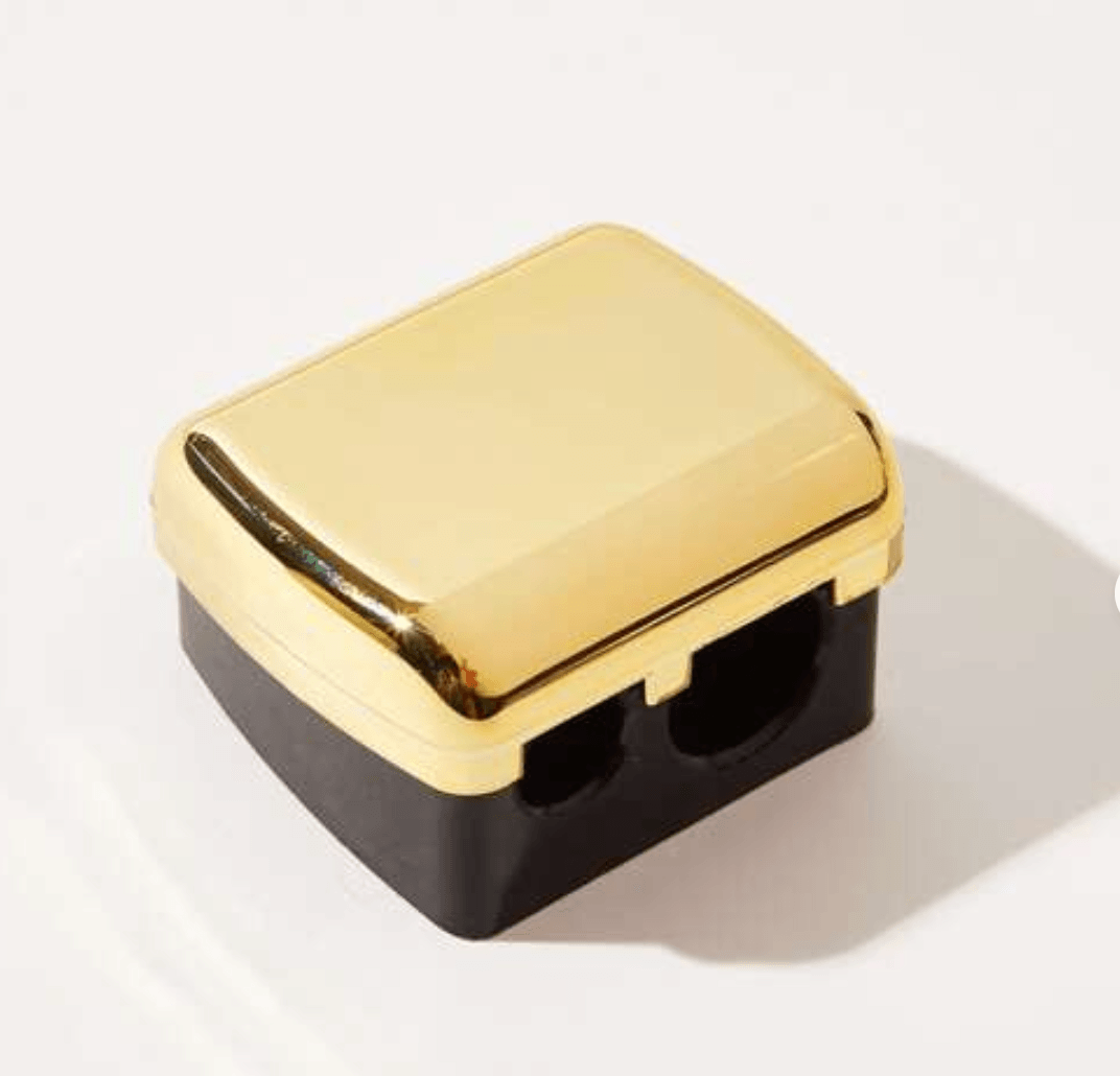Gold Eyebrow Pencil Sharpener - Seraphim Beauty