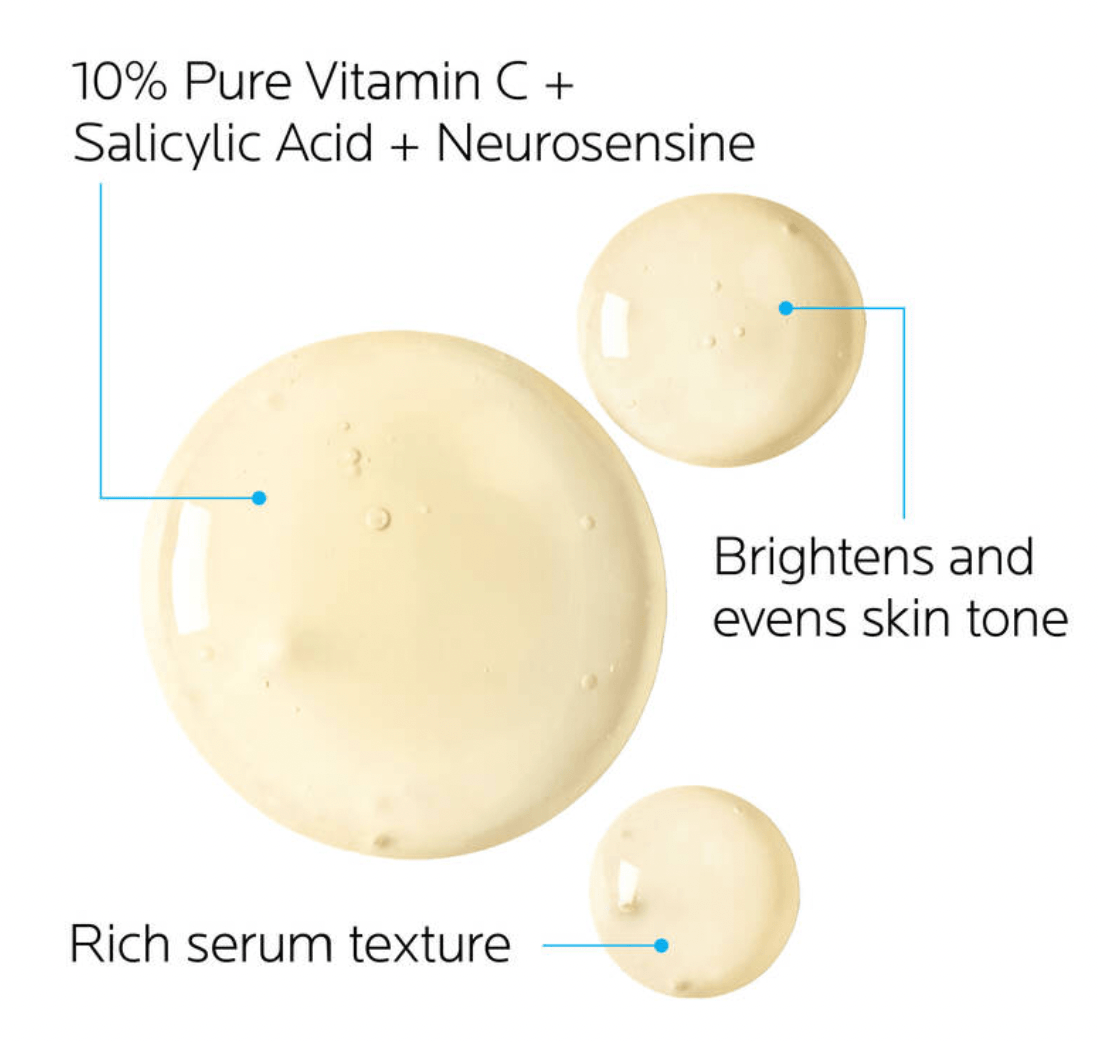 La Roche Posay 10% Pure Vitamin C Serum - Seraphim Beauty
