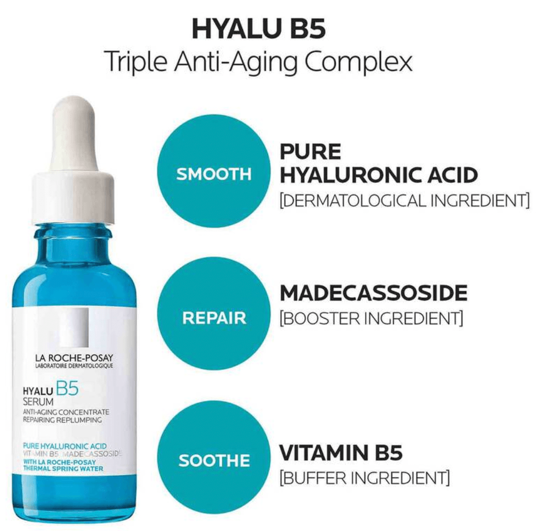 La Roche Posay B5 Pure Hyaluronic Acid Serum - Seraphim Beauty