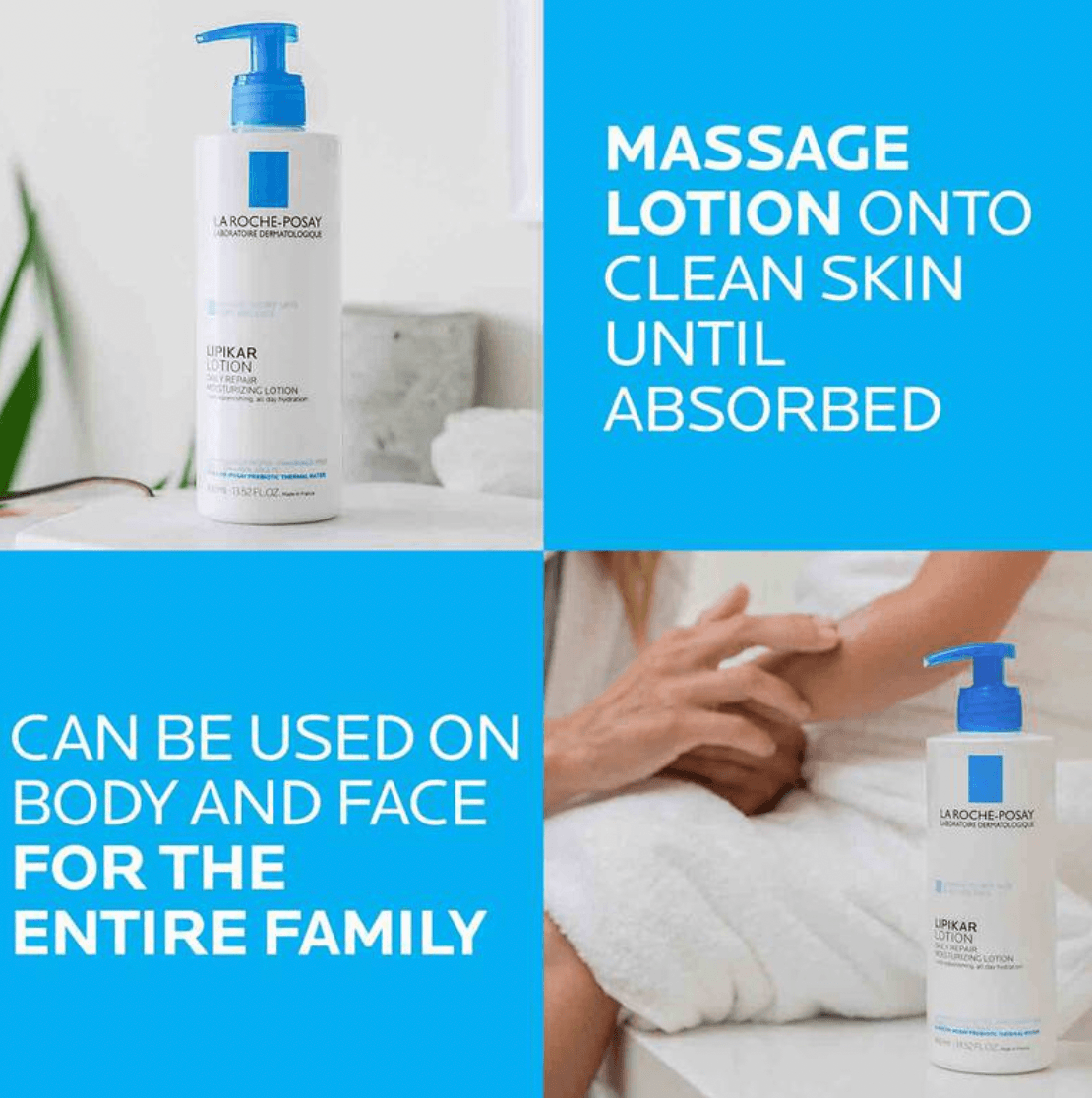 La Roche Posay Lipikar Daily Repair Moisturizing Lotion - Seraphim Beauty