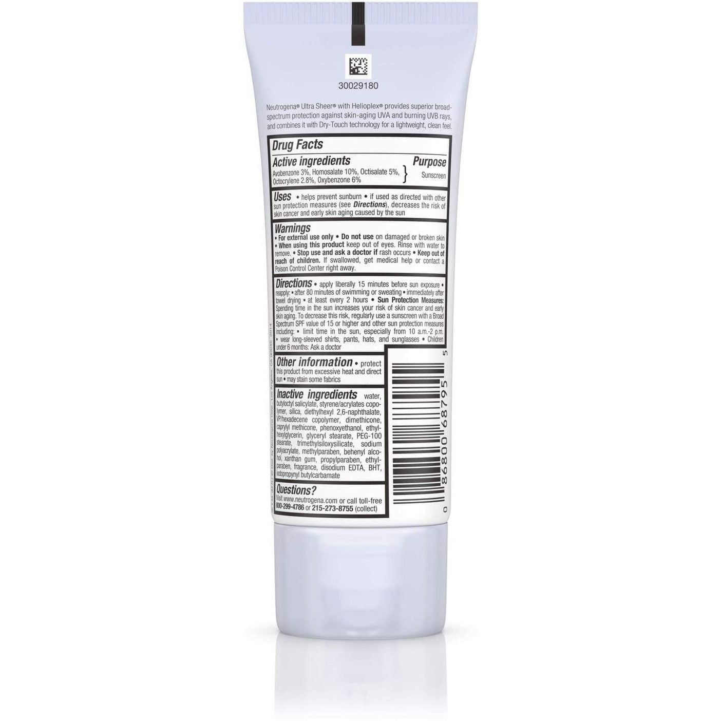 Neutrogena Ultra Sheer Dry Touch SPF 45 - Seraphim Beauty