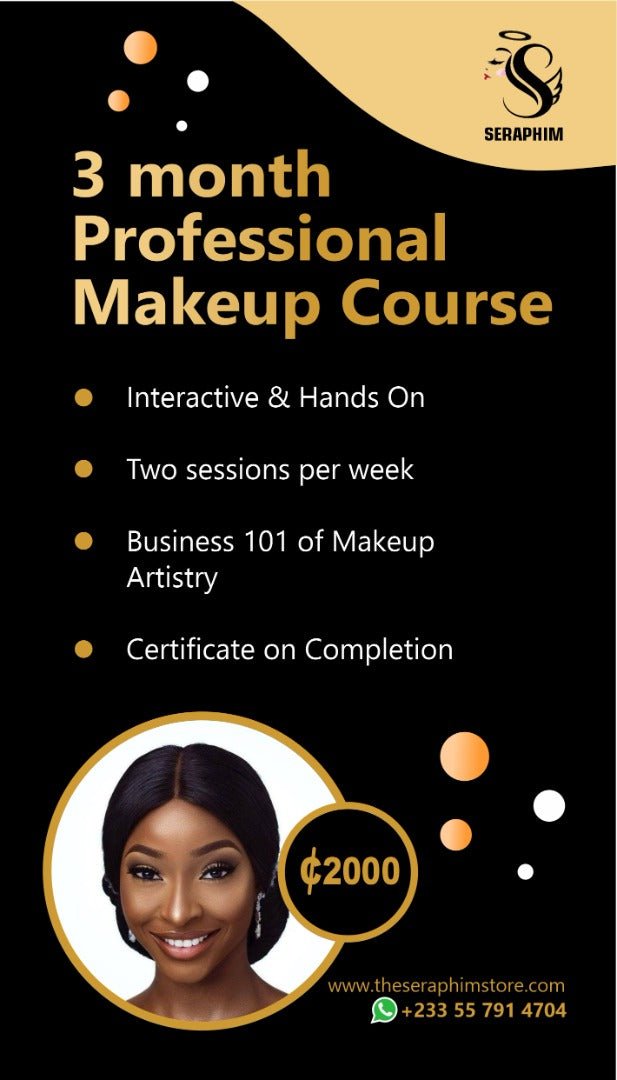 Seraphim 3-Month Professional Makeup Course - Seraphim Beauty