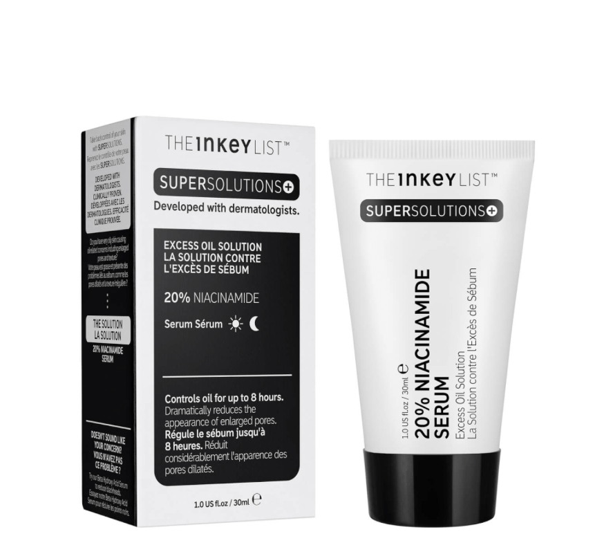 The INKEY List Excess Oil Solution with 20% Niacinamide Serum - Seraphim Beauty