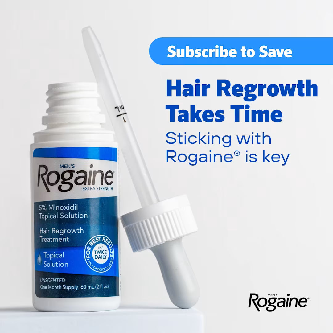 Rogaine Minoxidil Men’s Hair Regrowth Treatment