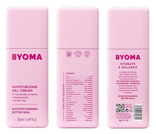Byoma Moisturizing Gel Cream