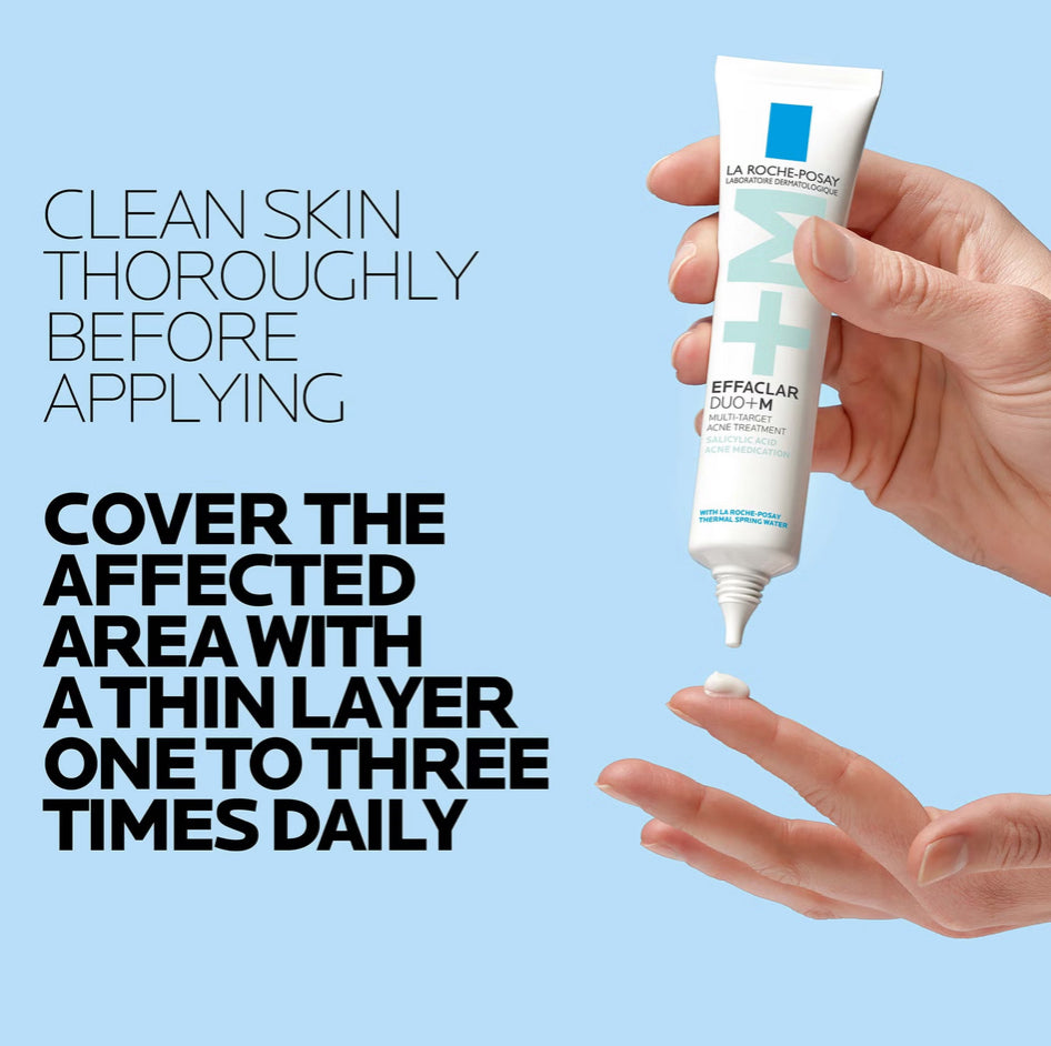 La Roche-Posay Effaclar Duo+M Multi-Target Acne Treatment with Salicylic Acid