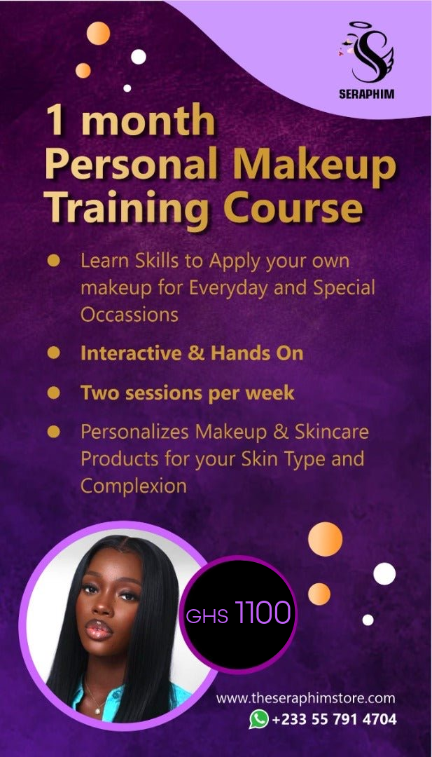 Seraphim 1-Month Personal Makeup Course – Seraphim Beauty & Skin Clinic