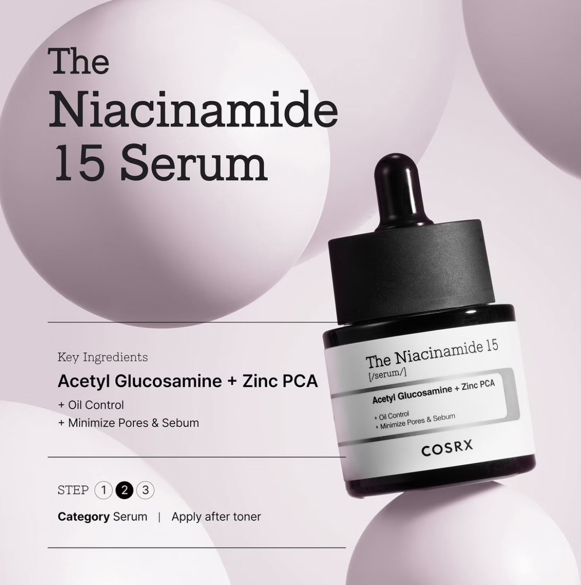 COSRX Niacinamide 15 Serum - Seraphim Beauty