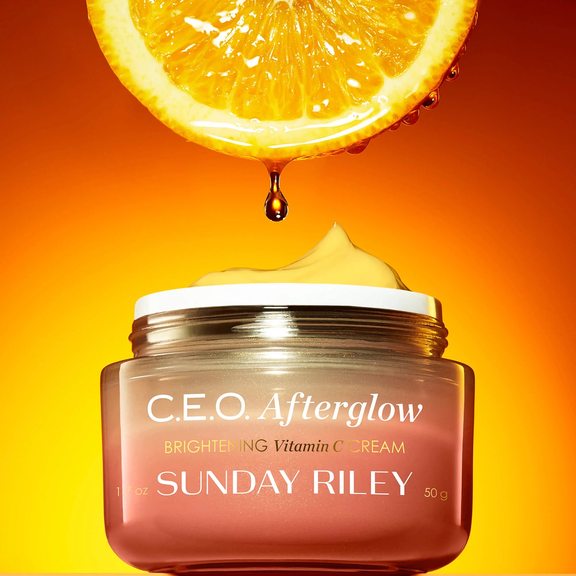 Sunday Riley C.E.O. Afterglow Brightening Vitamin C moisturizer