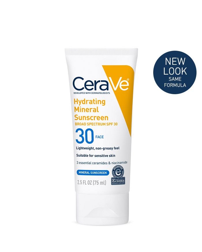 Cerave Hydrating Mineral Sunscreen SPF 30 - Seraphim Beauty