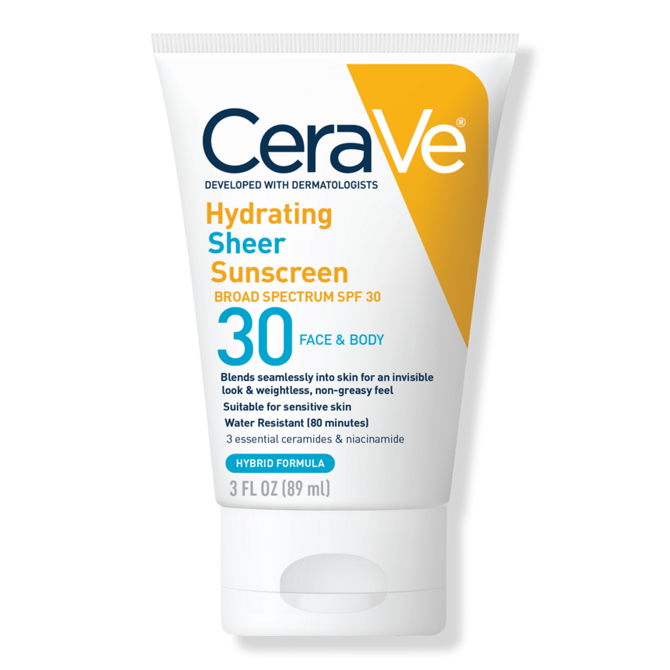 Cerave Hydrating Mineral Sunscreen SPF 30 for Body - Seraphim Beauty