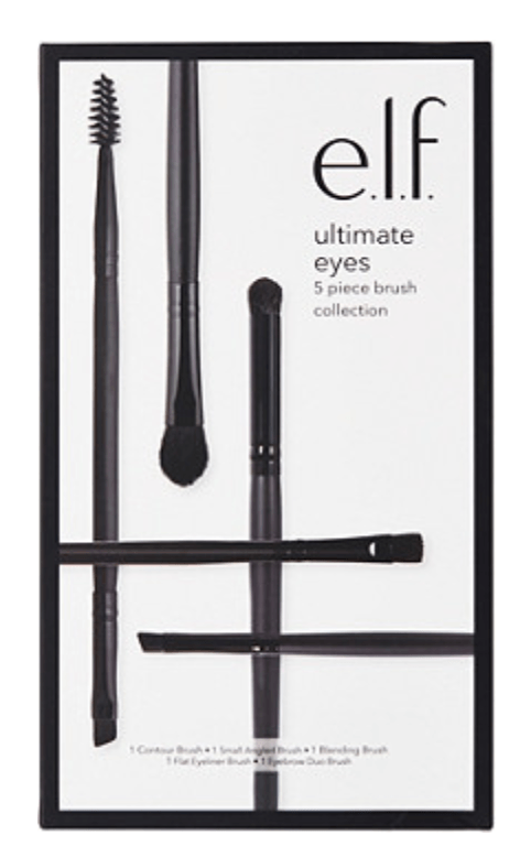 E.L.f Ultimate Eyes 5 piece brush collection - Seraphim Beauty