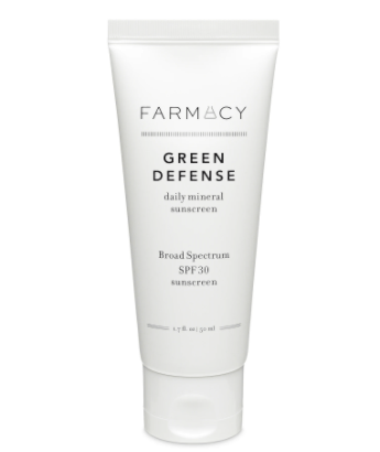 Farmacy GREEN DEFENSE broad-spectrum SPF 30 mineral sunscreen - Seraphim Beauty
