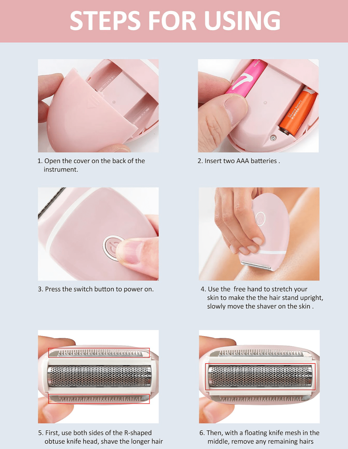 Hair Remover Epilator - Seraphim Beauty