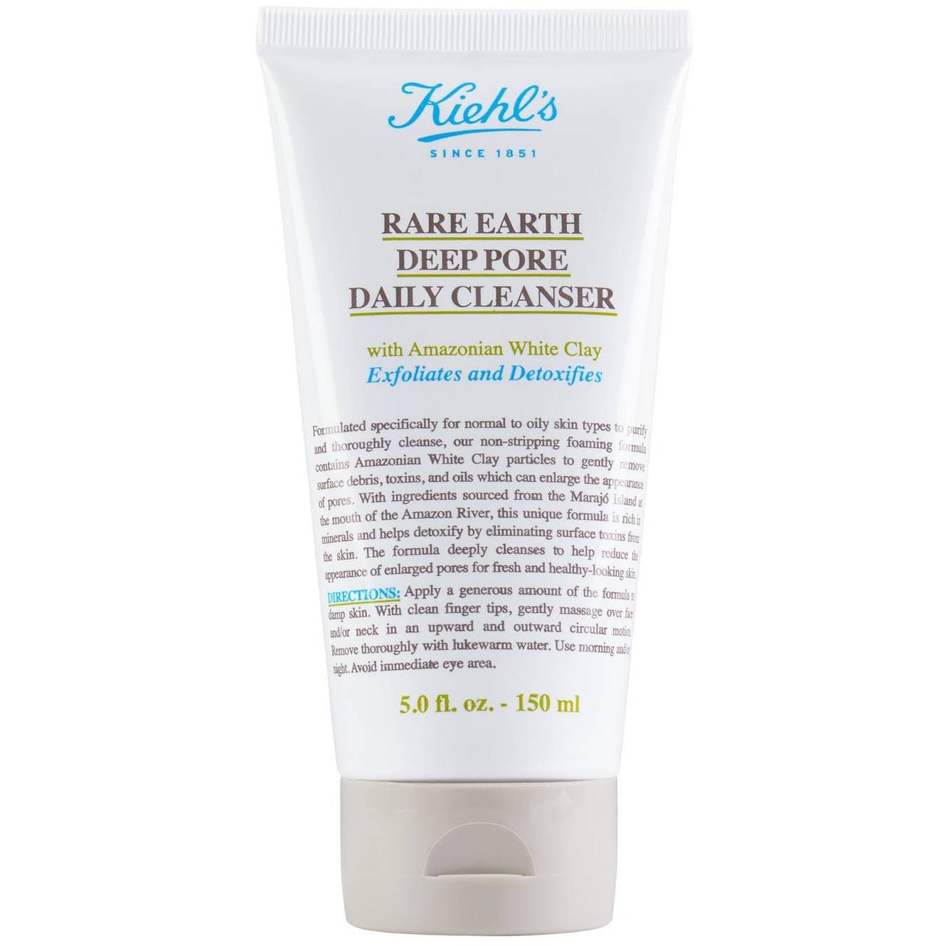 Kiehl's Since 1851 Rare Earth Deep Pore Daily Cleanser - Seraphim Beauty