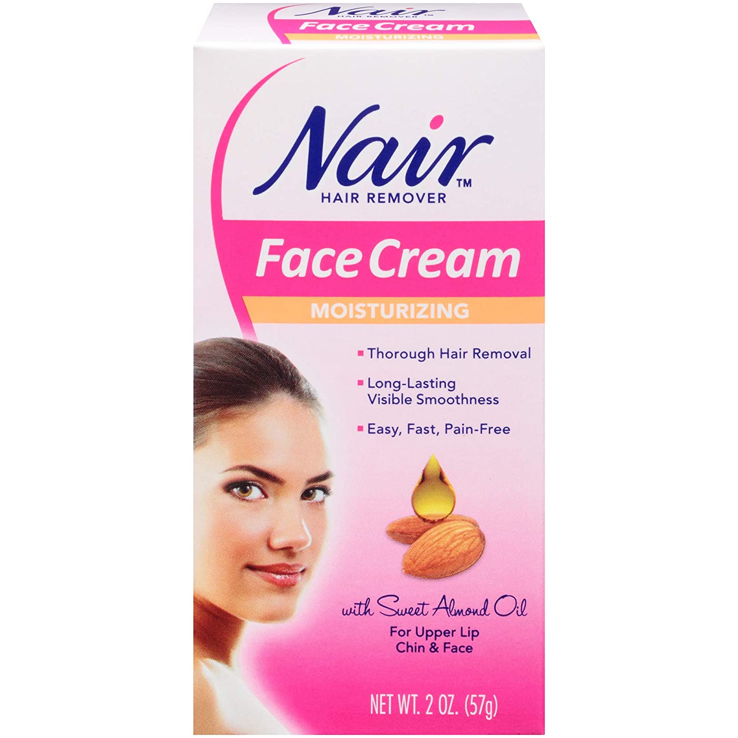 Nair Hair Remover Moisturizing Face Cream - Seraphim Beauty
