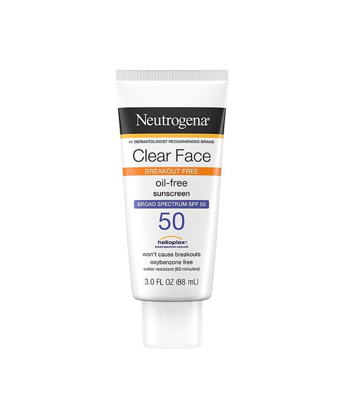 Neutrogena Clear Face Oil Free Sunscreen SPF 50 - Seraphim Beauty