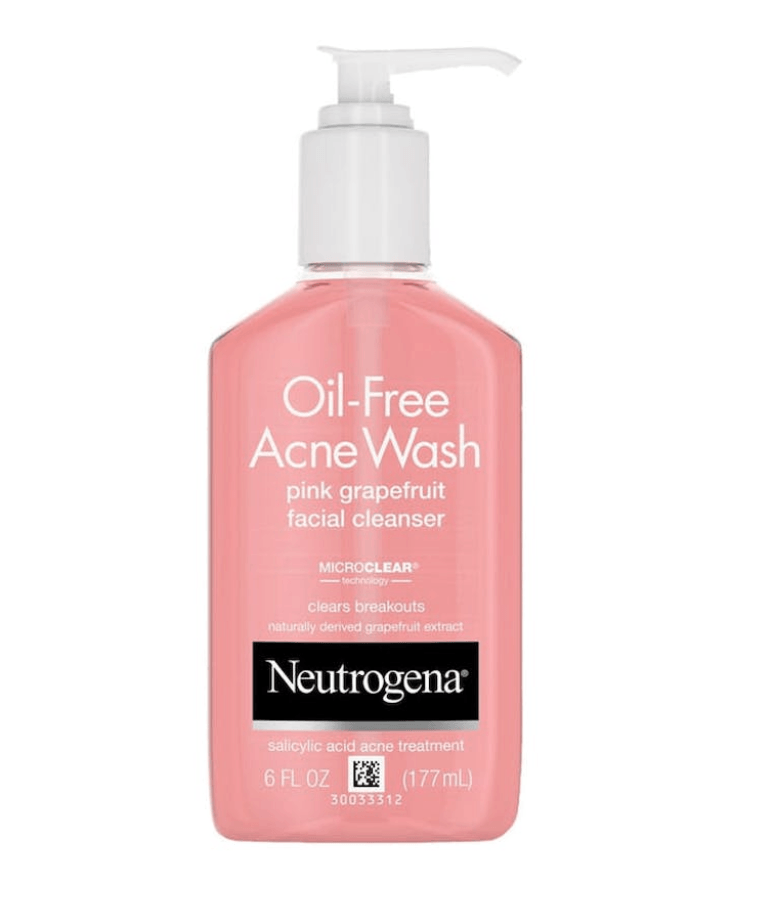 Neutrogena Oil-Free Acne Wash Pink Grapefruit - Seraphim Beauty