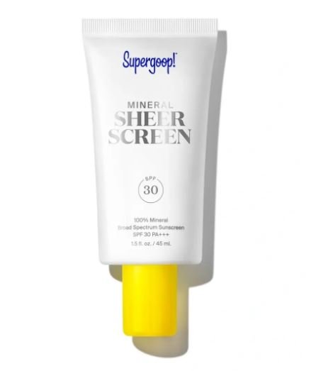 Supergoop! Mineral Sheer Screen SPF 30 - Seraphim Beauty